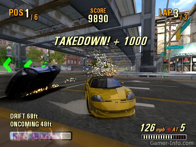 how to play burnout 3 takedown on pc