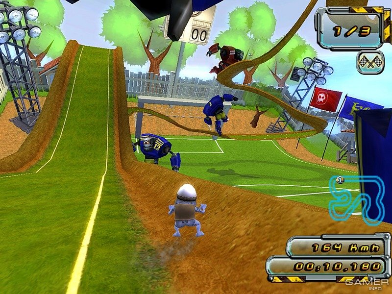 crazy frog racer 2 going too fast pc