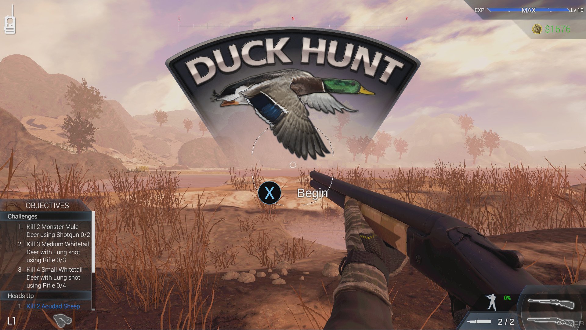 duck hunting games for xbox one