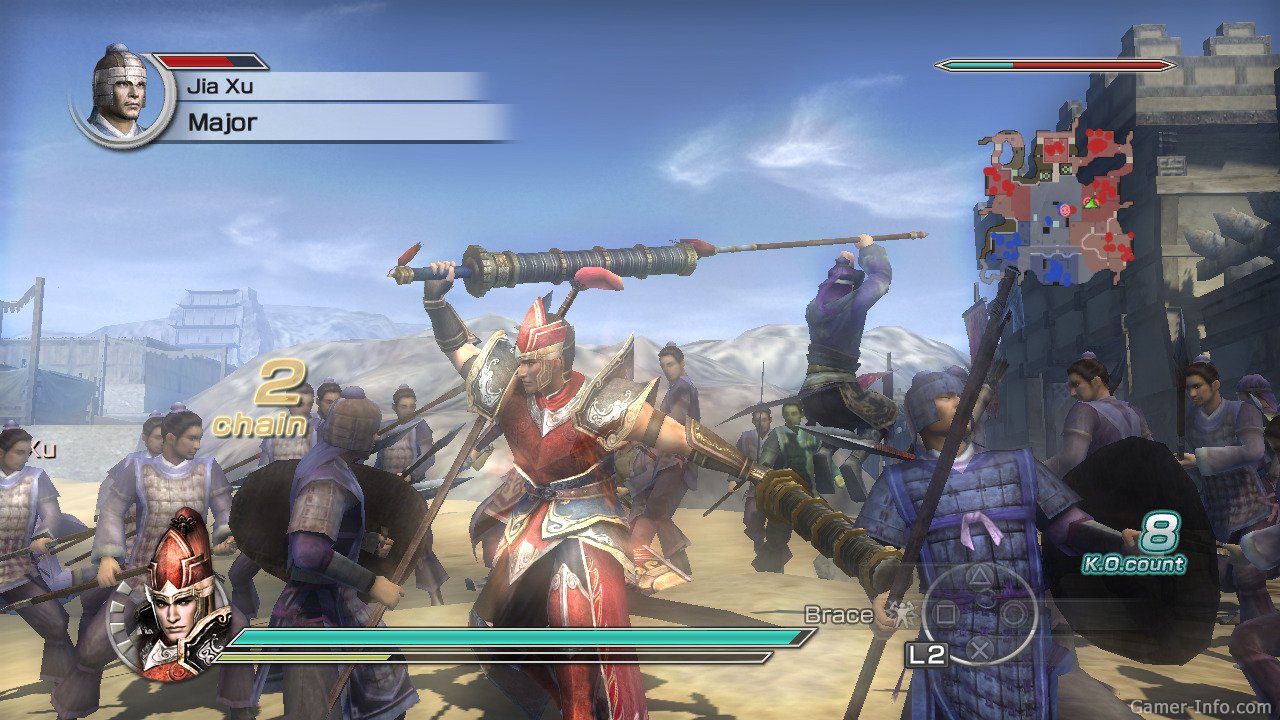 game ppsspp dynasty warrior 6