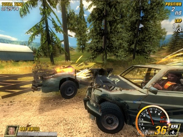 flatout 4 or gas guzzlers