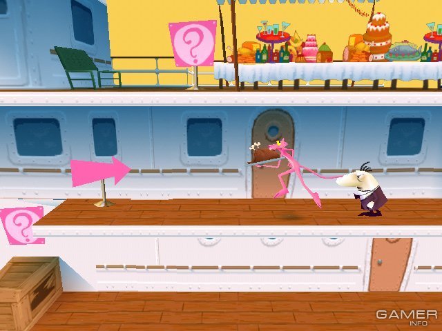 pink panther pinkadelic pursuit gba game