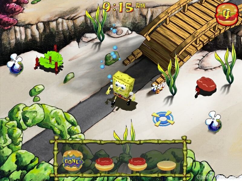 spongebob krabby patty car online game
