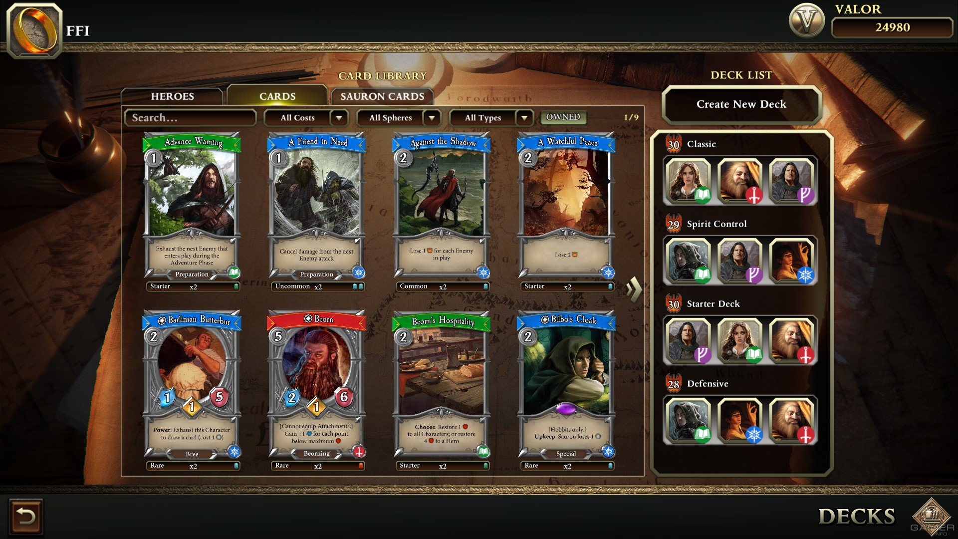 lord of the rings the card game download
